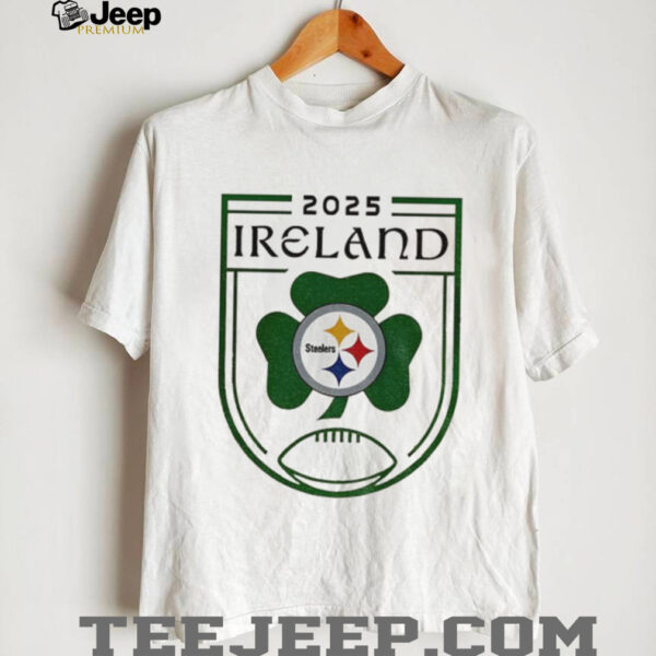 Pittsburgh Steelers NFL Football The Terrible Towel 2025 Ireland game shirt