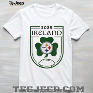Pittsburgh Steelers NFL Football The Terrible Towel 2025 Ireland game shirt