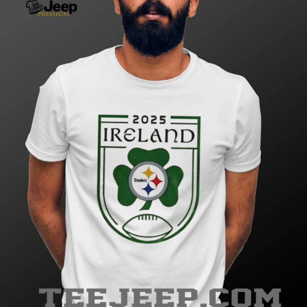 Pittsburgh Steelers NFL Football The Terrible Towel 2025 Ireland game shirt