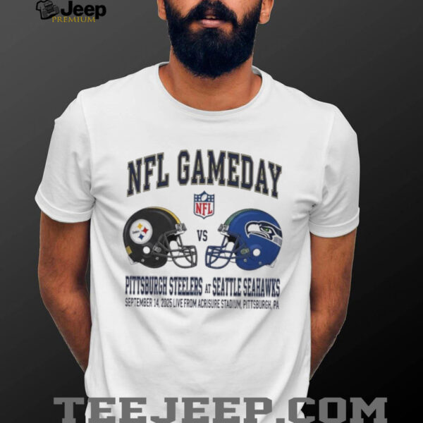 Pittsburgh Steelers vs Seattle Seahawks Sep 14 2025 Acrisure Stadium Gameday shirt