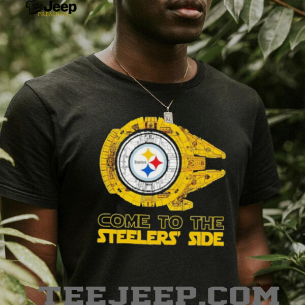 Pittsburgh Steelers x Millennium Falcon come to the Steelers’ side Star Wars shirt