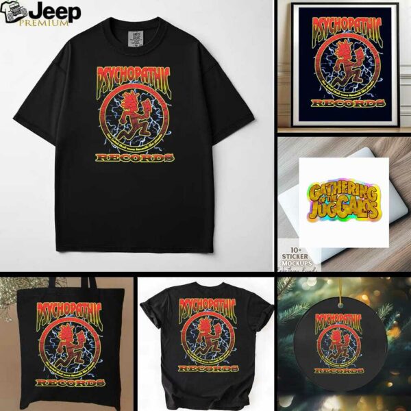 Psychopathic Records Lightning Shirt