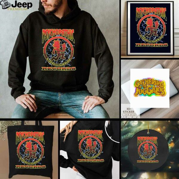 Psychopathic Records Lightning Shirt