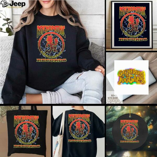 Psychopathic Records Lightning Shirt