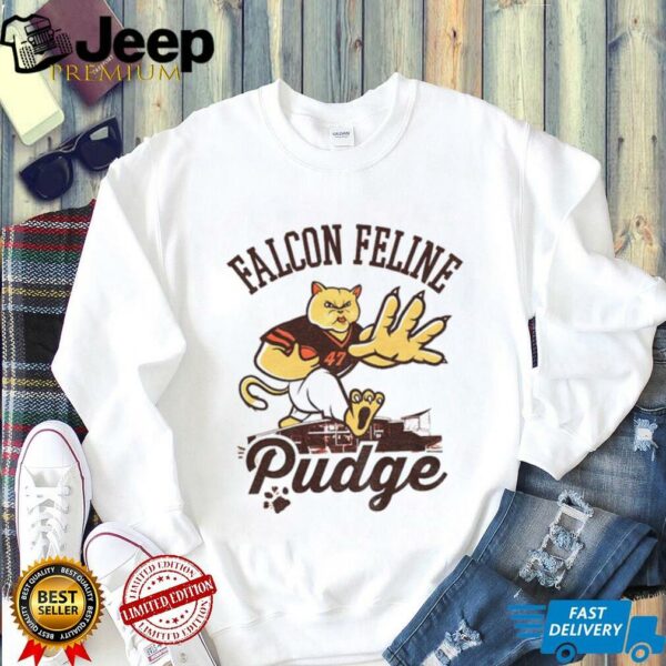Pudge the Cat Falcon Feline Pudge shirt