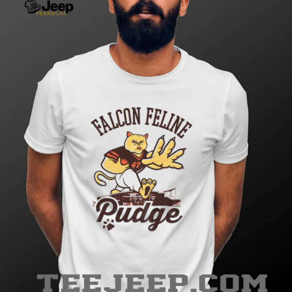 Pudge the Cat Falcon Feline Pudge shirt