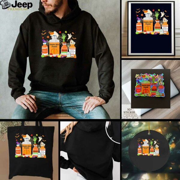Pumpkin spice propofol spiced vanilla versed maple cinnamon naldol Halloween shirt
