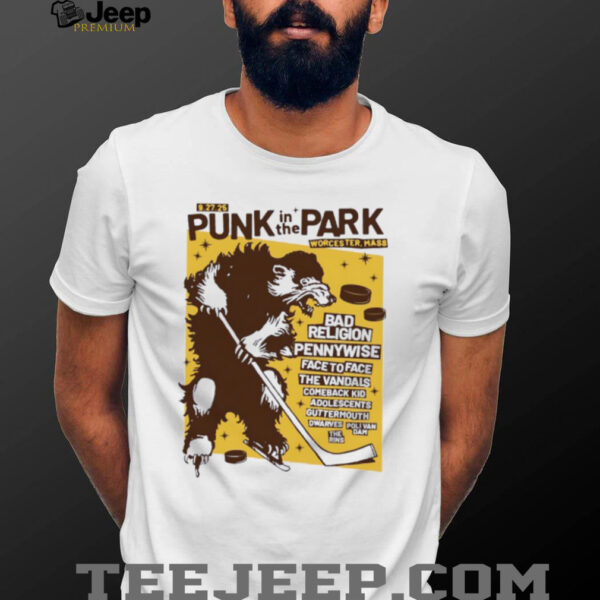 Punk in the Park Worcester Massachusetts September 27th 2025 bad religion poster shirt