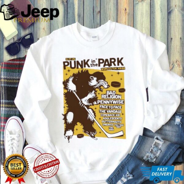 Punk in the Park Worcester Massachusetts September 27th 2025 bad religion poster shirt
