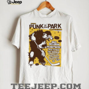 Punk in the Park Worcester Massachusetts September 27th 2025 bad religion poster shirt