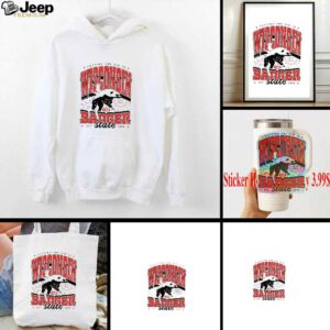 Putting the Sin in Wisconsin the Badger state est 1848 say cheese shirt