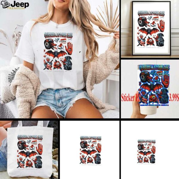 Queens of the Stone Age band poster shirt