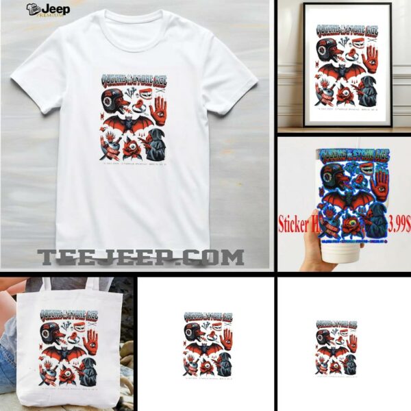 Queens of the Stone Age band poster shirt
