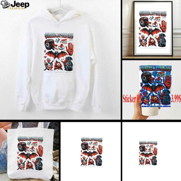 Queens of the Stone Age band poster shirt