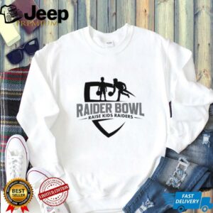 Raider Bowl Las Vegas NFL team raise kids raiders shirt