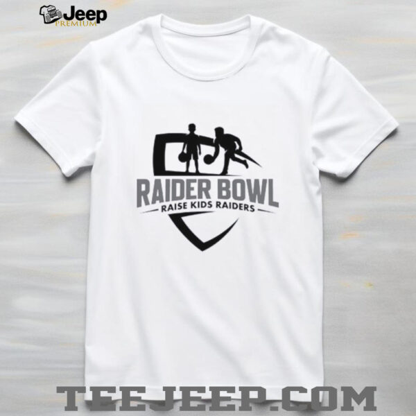 Raider Bowl Las Vegas NFL team raise kids raiders shirt