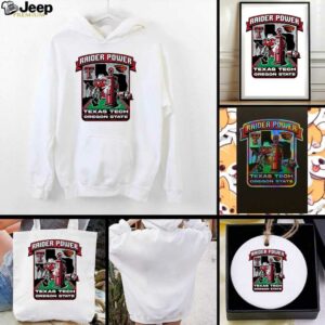 Raider Power Texas Tech Vs Oregon State 2025 Shirt