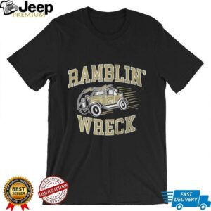 Ramblin’ Wreck Georgia Tech Yellow Jackets car shirt