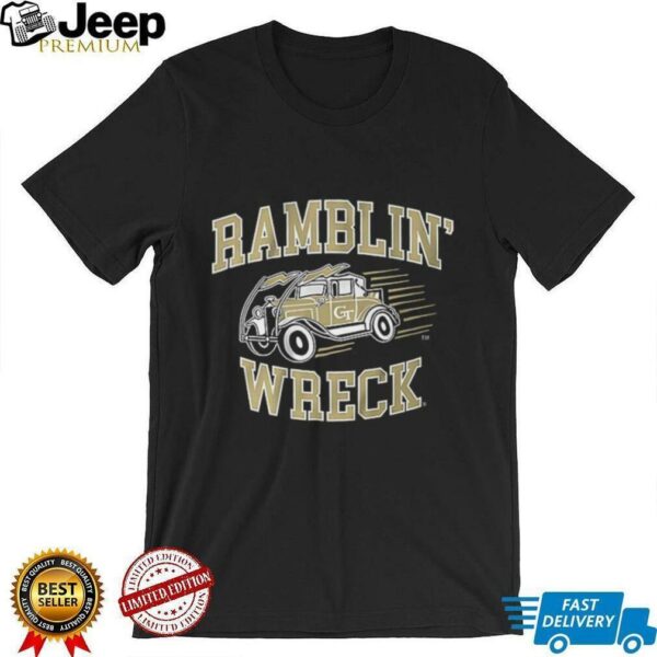 Ramblin’ Wreck Georgia Tech Yellow Jackets car shirt
