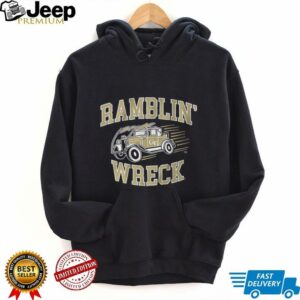 Ramblin’ Wreck Georgia Tech Yellow Jackets car shirt
