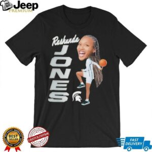 Rashunda Jones Michigan State Spartans Elevated Caricature shirt Rashunda Jones Michigan State Spartans Elevated Caricature shirt