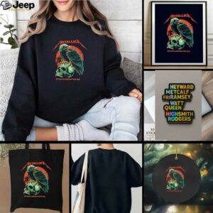Raven skull M72 North American Tour 2025 t shirt