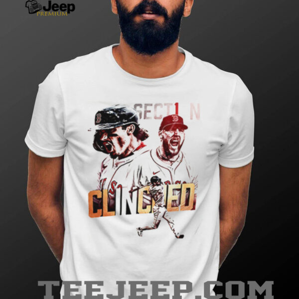 Red Sox Nation 2025 MLB Postseason 2 sided shirt