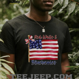 Red White and Blueberries Charlie Kirk 1993 2025 Memorial Freedom USA shirt
