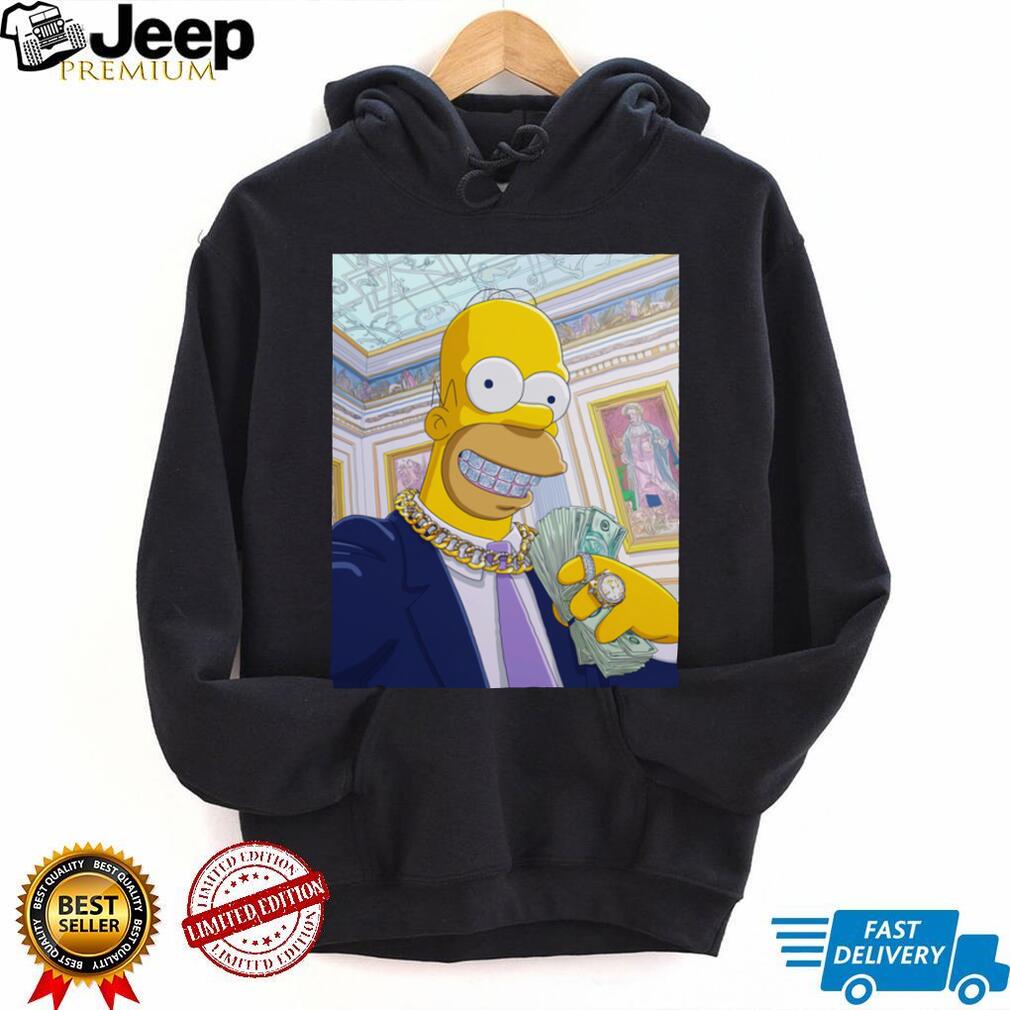 Rich Homer Simpson Swag Tee Rich Homer Simpson Swag Tee