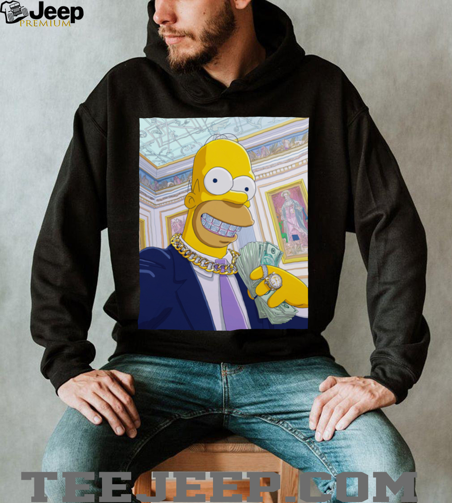 Rich Homer Simpson Swag Tee Rich Homer Simpson Swag Tee