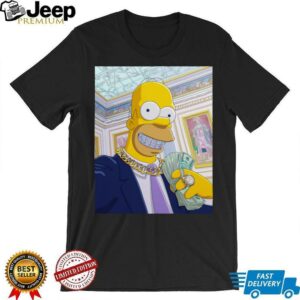 Rich Homer Simpson Swag Tee