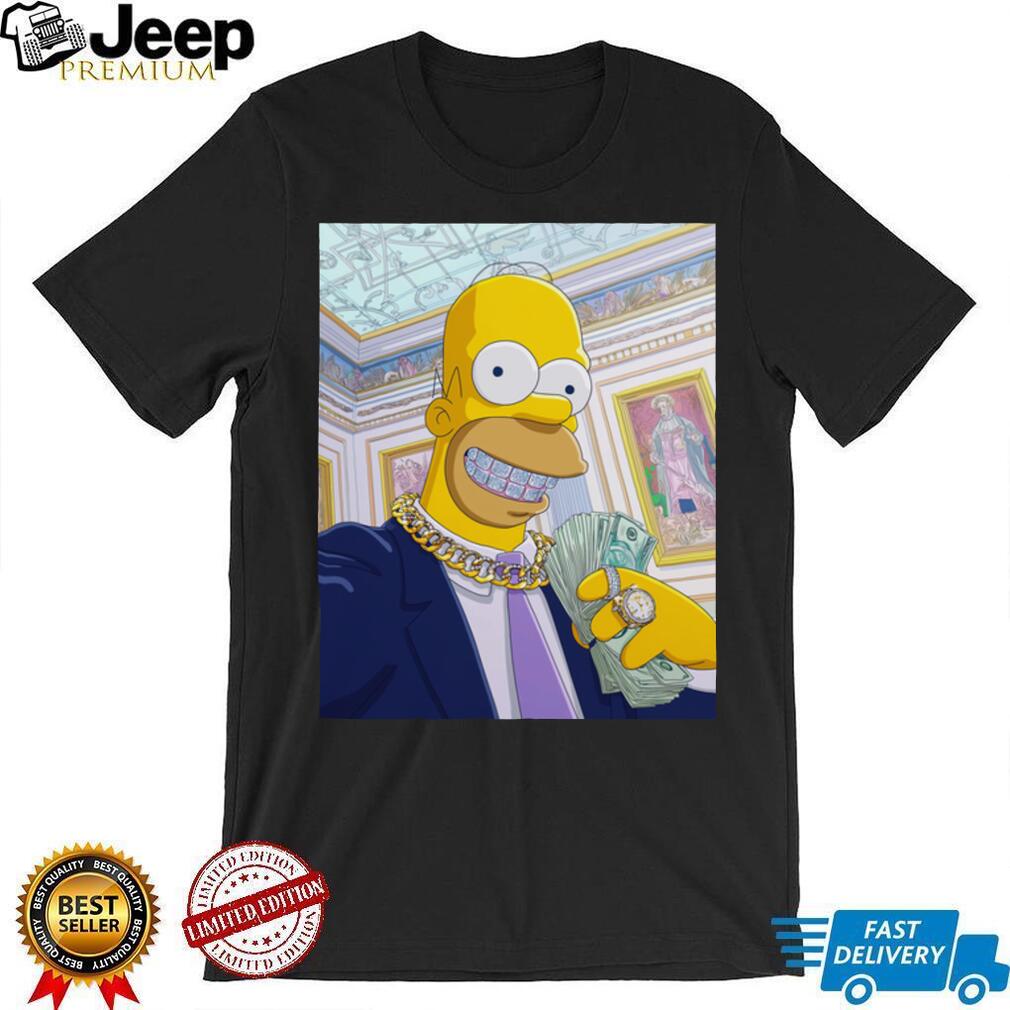 Rich Homer Simpson Swag Tee Rich Homer Simpson Swag Tee
