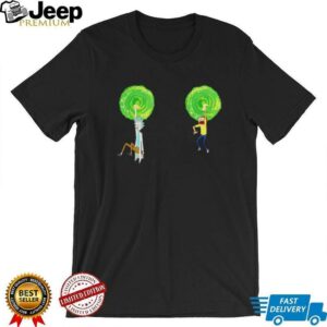 Rick And Morty Boob Warp Shirt