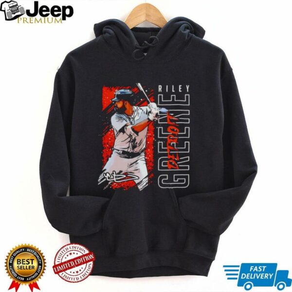 Riley Greene Detroit swing signature shirt