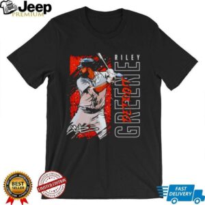 Riley Greene Detroit swing signature shirt