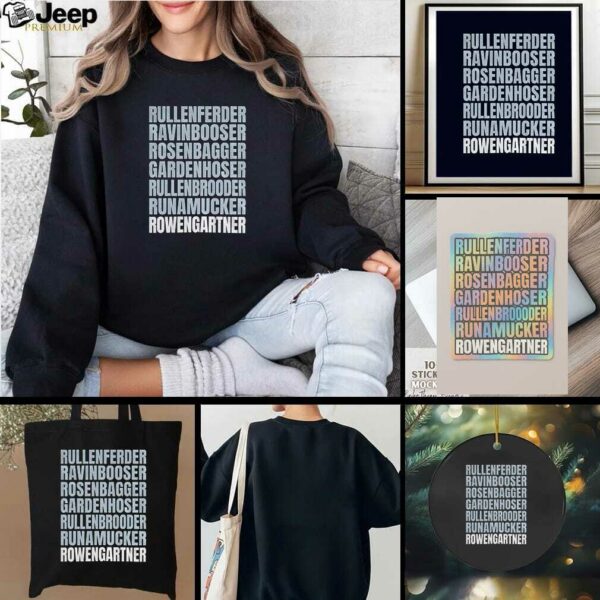 Rookie of the Year Henry Rowengartner rullenferder ravinbooser rosenbagger gardenhoser rullenbrooder runamucker shirt