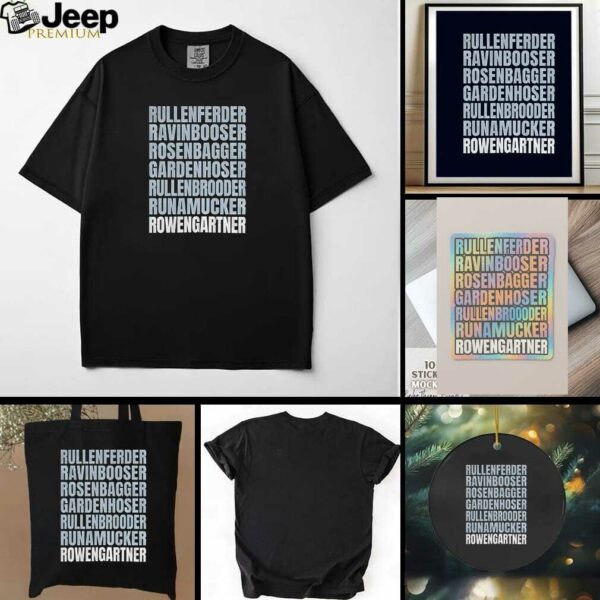 Rookie of the Year Henry Rowengartner rullenferder ravinbooser rosenbagger gardenhoser rullenbrooder runamucker shirt