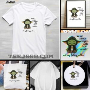 Sad Baby Yoda inner peace begins with four words not...