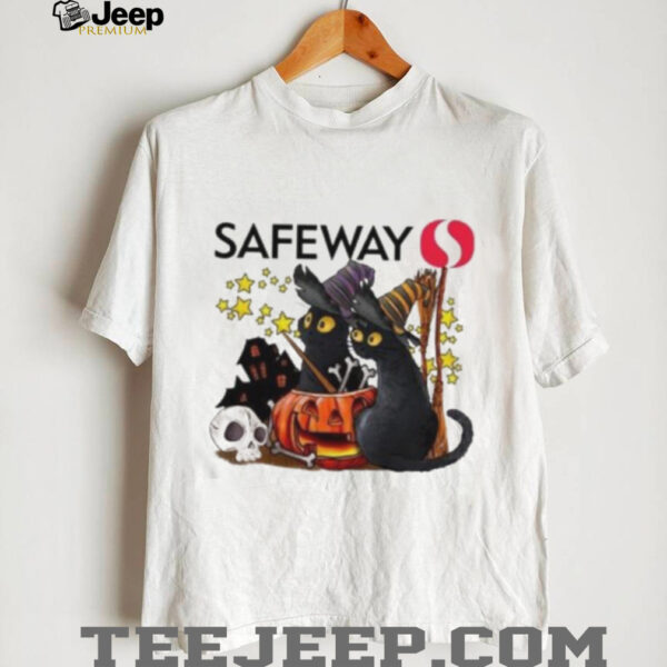 Safeway X Black Cat Witch Halloween 2025 T shirt