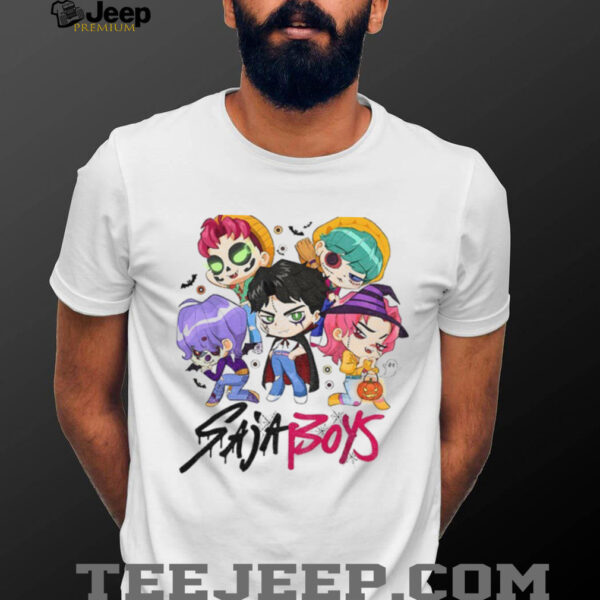 Saja Boys Chibi K pop Demon Hunters Halloween 2025 shirt