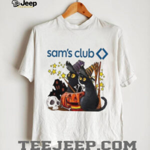 Sam’s Club X Black Cat Witch Halloween 2025 T shirt