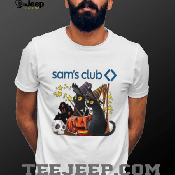 Sam’s Club X Black Cat Witch Halloween 2025 T shirt