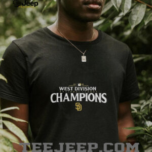 San Diego Padres 2025 National League The West Division Champions T shirt
