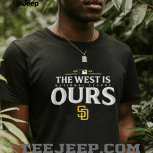 San Diego Padres 2025 The West Is National League Ours T shirt