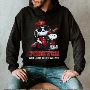 San Francisco 49ers Peanuts Snoopy Forever shirt