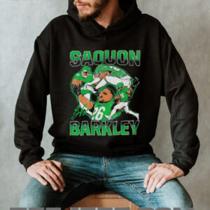 Saquon Barkley Masterpiece Philadelphia Eagles signature shirt