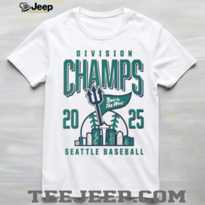 Seattle Baseball Best In The West Division Champions 2025 Shirt