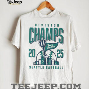 Seattle Baseball Best In The West Division Champions 2025 Shirt