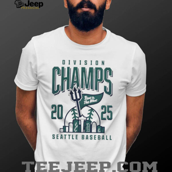 Seattle Baseball Best in The West 2025 Division Champions shirt