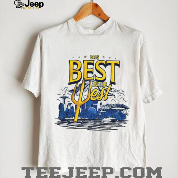 Seattle Mariners 2025 Best In the West MLB shirt